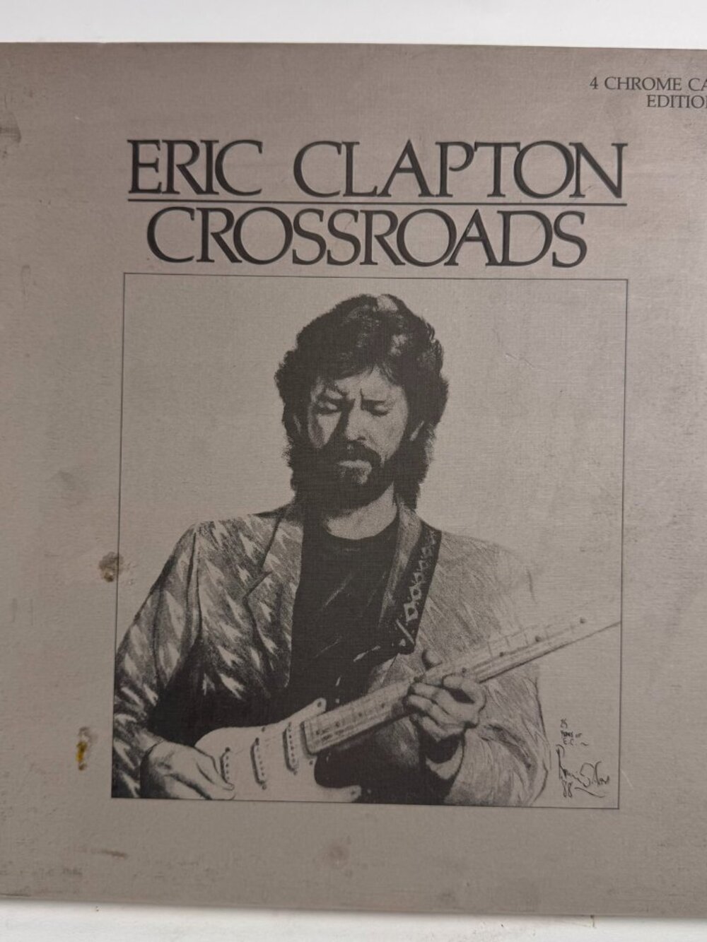 Vintage 1988 Eric Clapton Crossroads 4 Chrome Cassette Edition W/Book-Near Mint